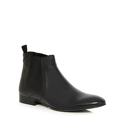 Black 'Forbes' Chelsea boots